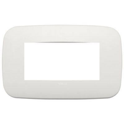 Vimar 19684.25 Arke - Placa 4 módulos, perla mate