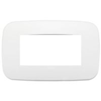 Vimar 19684.26 Arke - placca 4 moduli polar matt