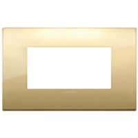 Vimar 19654.07 Arke - Placa oro 4 módulos