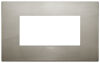 Vimar 19654.08 Arke - 4-module brushed steel plate