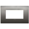 Vimar 19654.09 Arke - 4-module black chrome plate