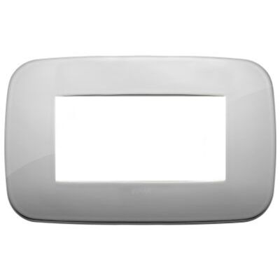 Vimar 19684.28 Arke - Placa cromada 4 módulos