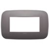 Vimar 19684.29 Arke - placca 4 moduli nichel dark