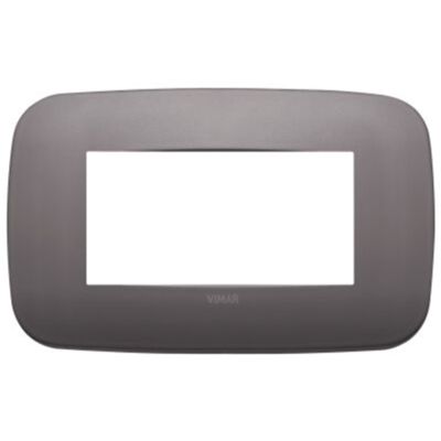 Vimar 19684.29 Arke - placca 4 moduli nichel dark
