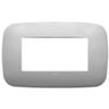 Vimar 19684.30 Arke - 4-module plate in matt nickel