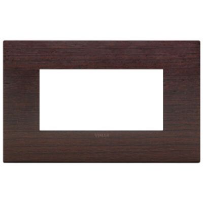 Vimar 19654.41 Arke - Placa wengé 4 módulos