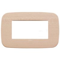 Vimar 19684.53 Arke - placca 4 moduli acero