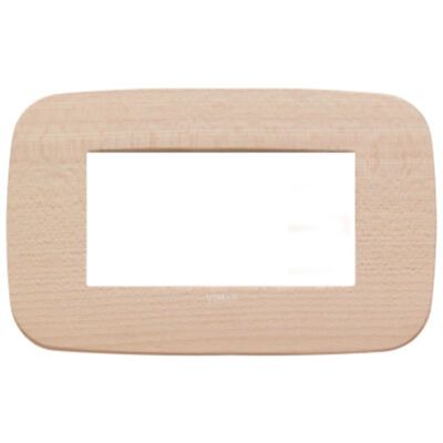 Vimar 19684.53 Arke - 4-module maple plate