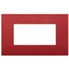 Vimar 19654.75 Arke - 4-module plate in matt red
