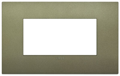 Vimar 19654.77 Arke - 4-module plate in matt green