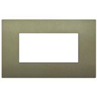 Vimar 19654.77 Arke - 4-module plate in matt green