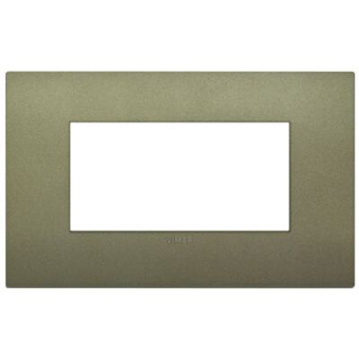 Vimar 19654.77 Arke - 4-module plate in matt green