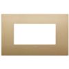 Vimar 19654.78 Arke - placca 4 moduli oro matt