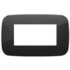Vimar 19684.81 Arke - 4-module black plate