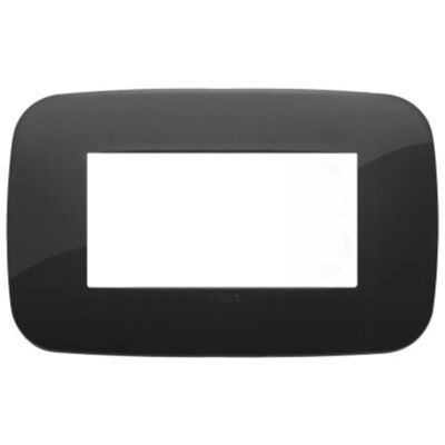 Vimar 19684.81 Arke - 4-module black plate