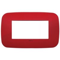 Vimar 19684.85 Arke - 4-module plate in matt red