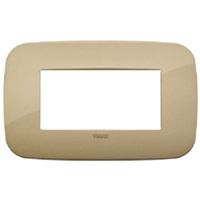 Vimar 19684.88 Arke - Placa oro antiguo 4 módulos