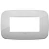 Vimar 19684.89 Arke - placca 4 moduli silver