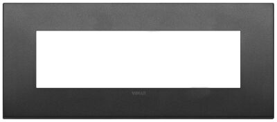 Vimar 19657.01 Arke - Plaque 7 modules en graphite mat