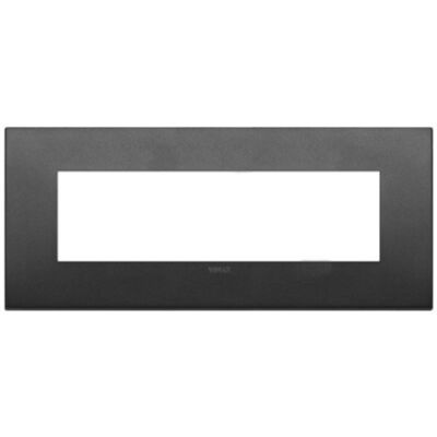 Vimar 19657.01 Arke - Plaque 7 modules en graphite mat