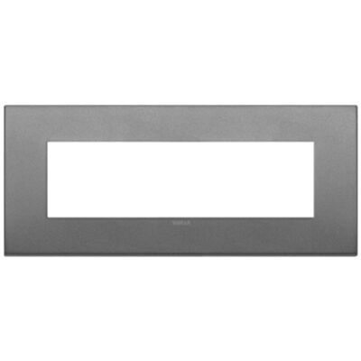 Vimar 19657.02 Arke - 7-module plate in matt slate
