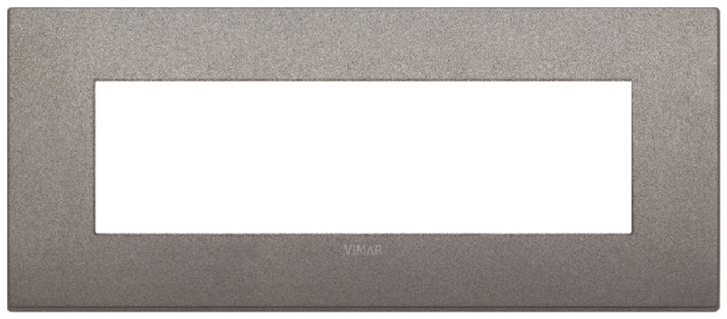 Vimar 19657.04 Arke - placca 7 moduli titanio matt