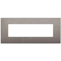 Vimar 19657.04 Arke - placca 7 moduli titanio matt