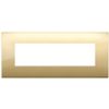 Vimar 19657.07 Arke - placca 7 moduli oro