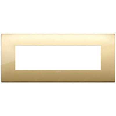 Vimar 19657.07 Arke - placca 7 moduli oro