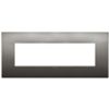 Vimar 19657.09 Arke - 7-module black chrome plate