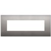Vimar 19654.10 Arke - 7-module black nickel plate