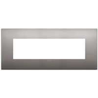 Vimar 19654.10 Arke - Plaque nickel noir 7 modules