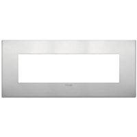 Vimar 19657.15 Arke - Placa 7 módulos aluminio natural