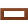 Vimar 19657.42 Arke - placca 7 moduli ciliegio