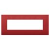 Vimar 19657.75 Arke - placca 7 moduli rosso matt