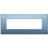 Vimar 19657.76 Arke - 7-module plate in matt blue