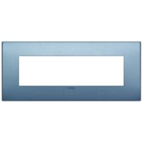 Vimar 19657.76 Arke - 7-module plate in matt blue