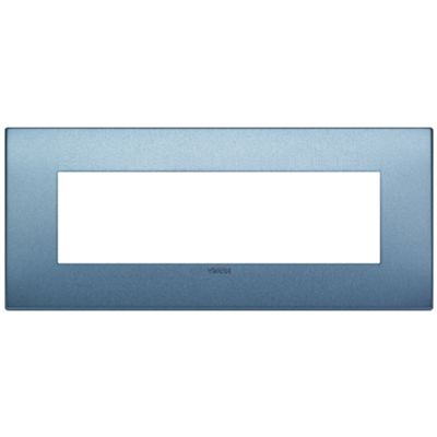 Vimar 19657.76 Arke - 7-module plate in matt blue