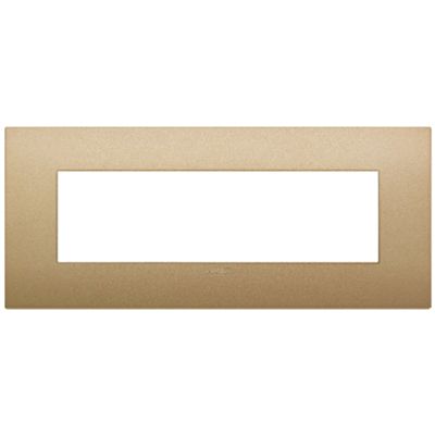 Vimar 19657.78 Arke - Plaque 7 modules en or mat