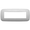 Vimar 19687.23 Arke - 7 module plate in matt silver