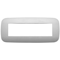 Vimar 19687.23 Arke - Plaque 7 modules en argent mat