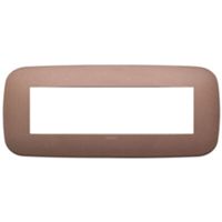 Vimar 19687.24 Arke - 7-module plate in matt bronze