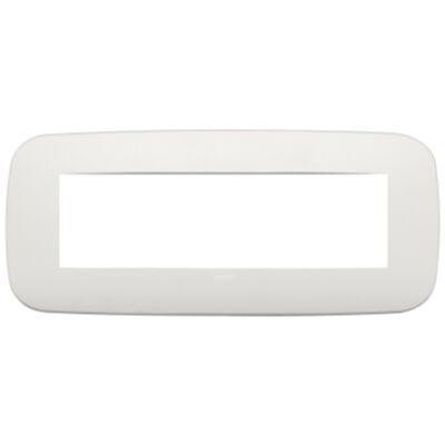Vimar 19687.25 Arke - Placa 7 módulos, perla mate