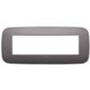 Vimar 19687.29 Arke - placca 7 moduli nichel dark