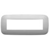 Vimar 19687.30 Arke - 7-module plate in matt nickel
