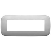 Vimar 19687.30 Arke - 7-module plate in matt nickel