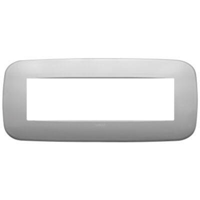 Vimar 19687.30 Arke - 7-module plate in matt nickel