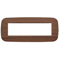 Vimar 19687.51 Arke - 7-module walnut plate
