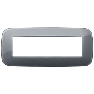 Vimar 19687.61 Arke - Placa 7 módulos gris ahumado