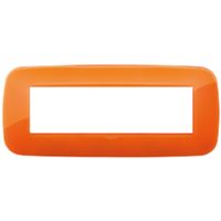 Vimar 19687.63 Arke - Placa naranja 7 módulos
